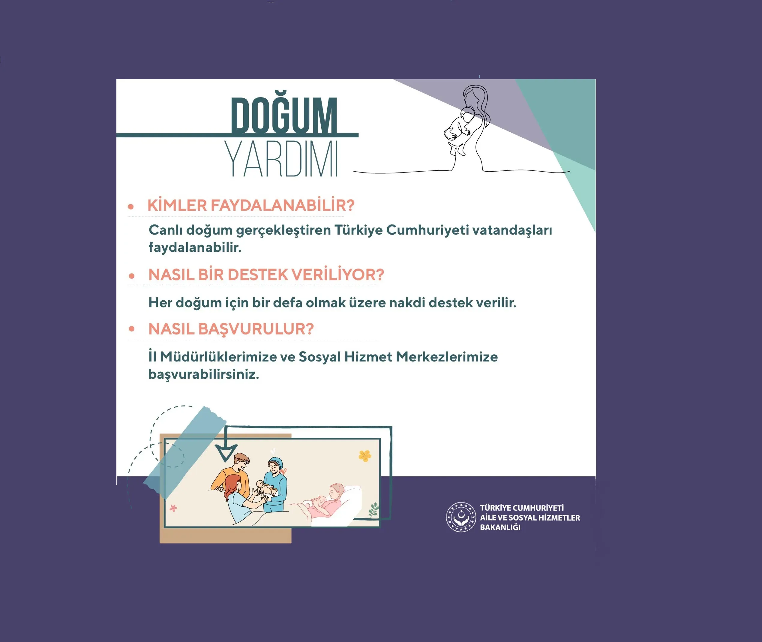 Doğum Yardımı: Temmuz Ayı Ödemeleri Tarihi Belli Oldu