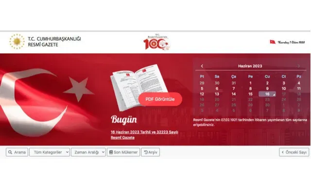 Resmi Gazete Kararları ve Yönetmelik Değişiklikleri