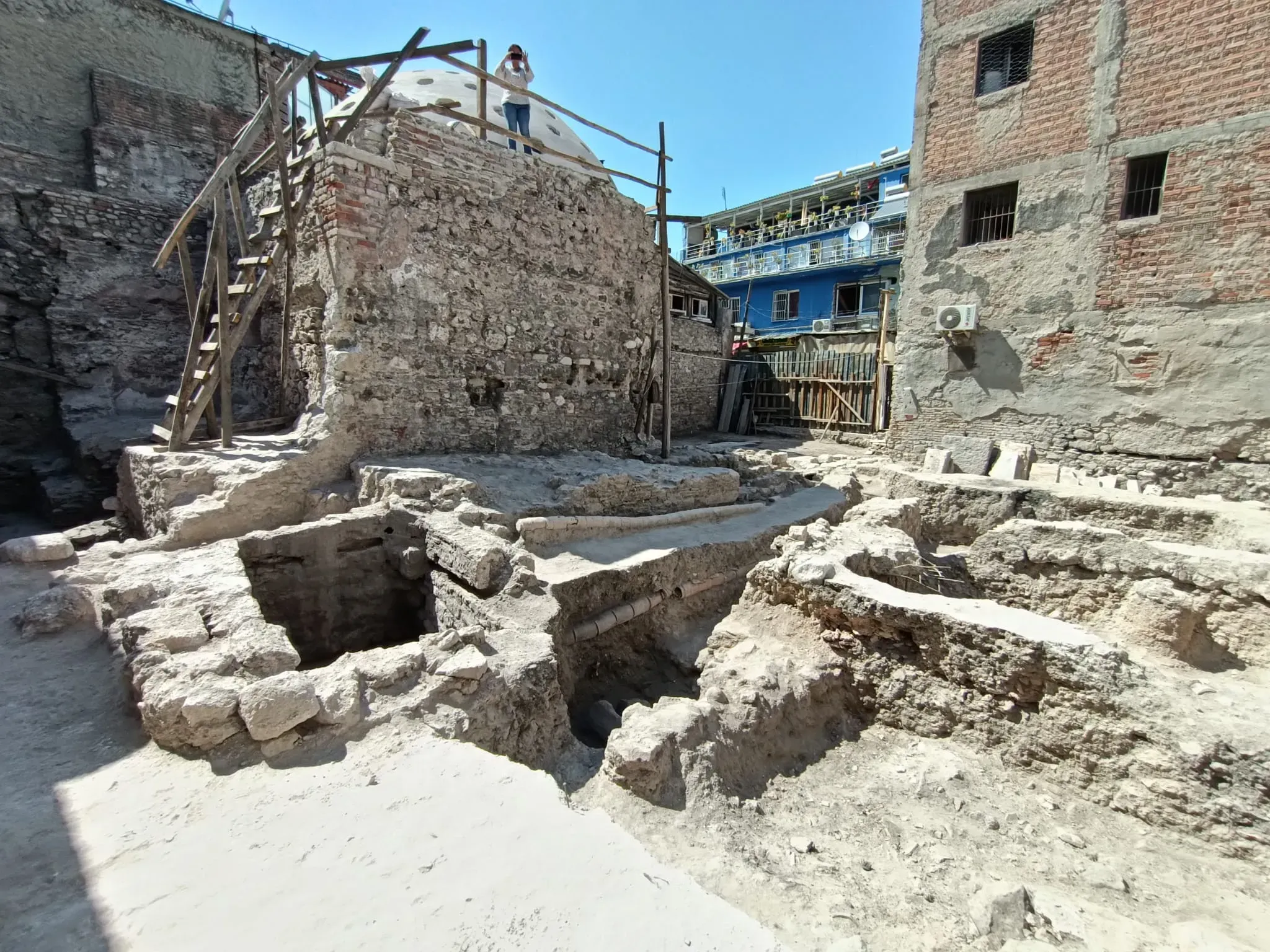 Kıllıoğlu Hamamı Restorasyonu Yeniden Başladı