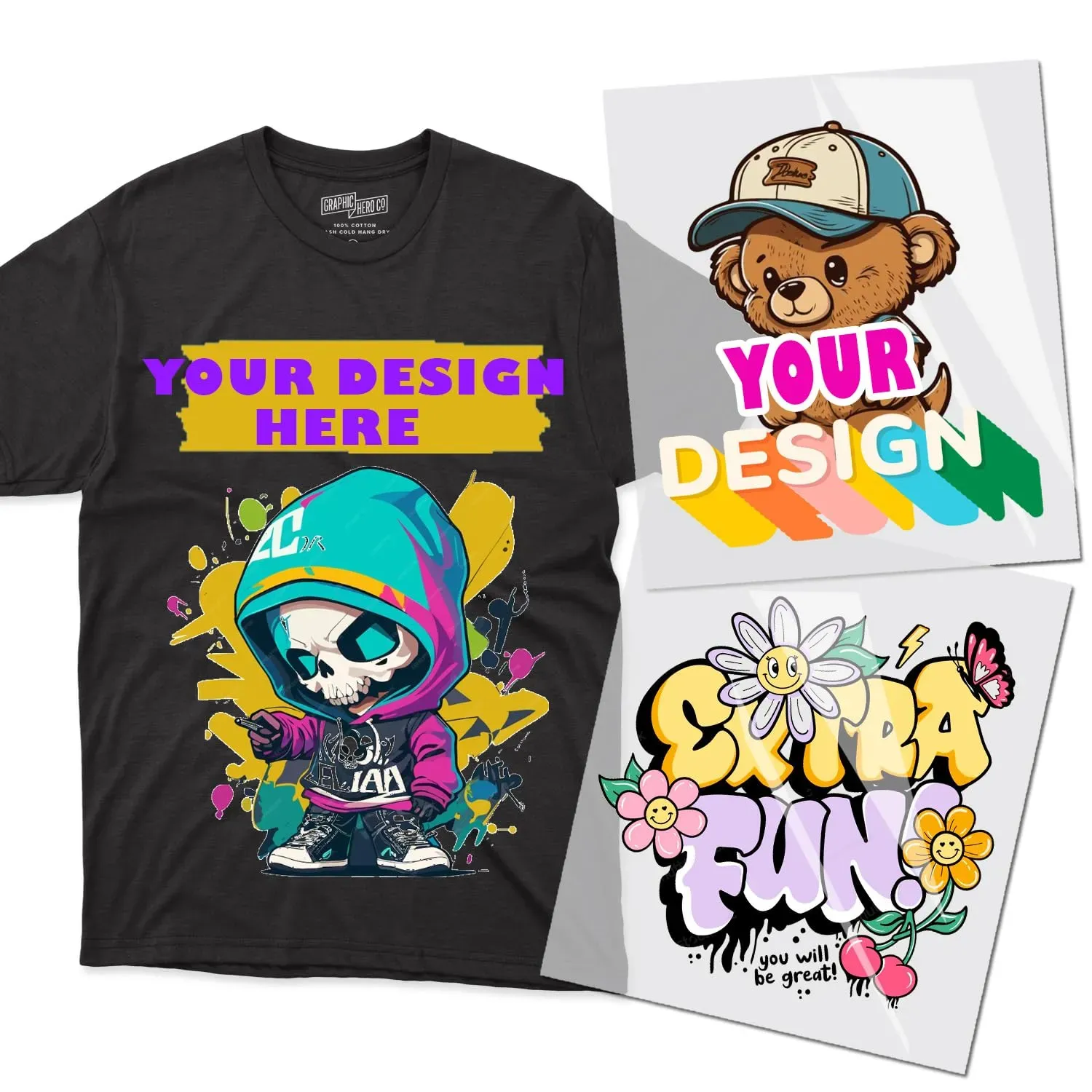 DTF transfers on T-shirts: Top 10 design ideas for apparel
