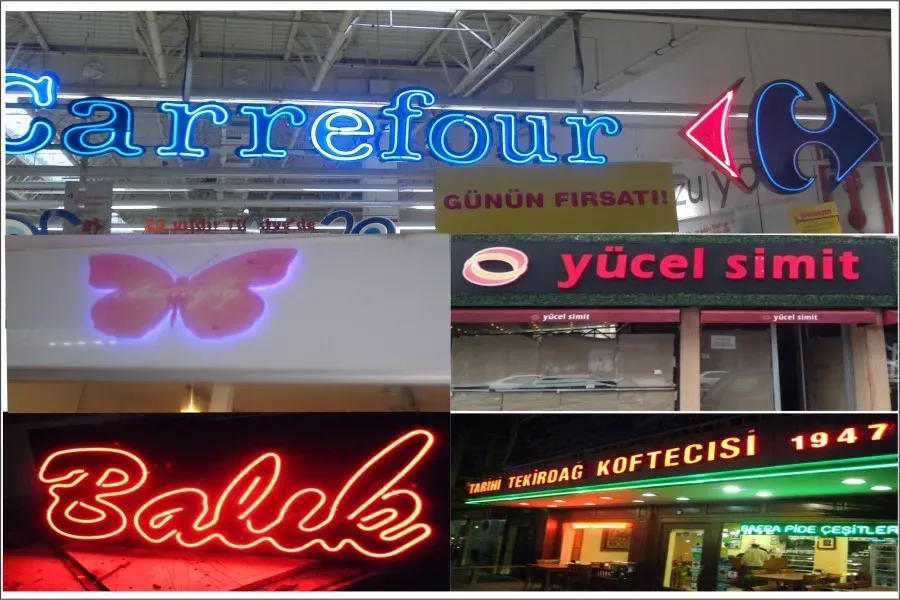 Antalya reklam tabelası: Görsel Dille Dikkat Çekin