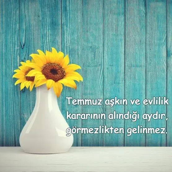 Temmuz Ayı Sözleri: Hoş Geldin Temmuz 2025!