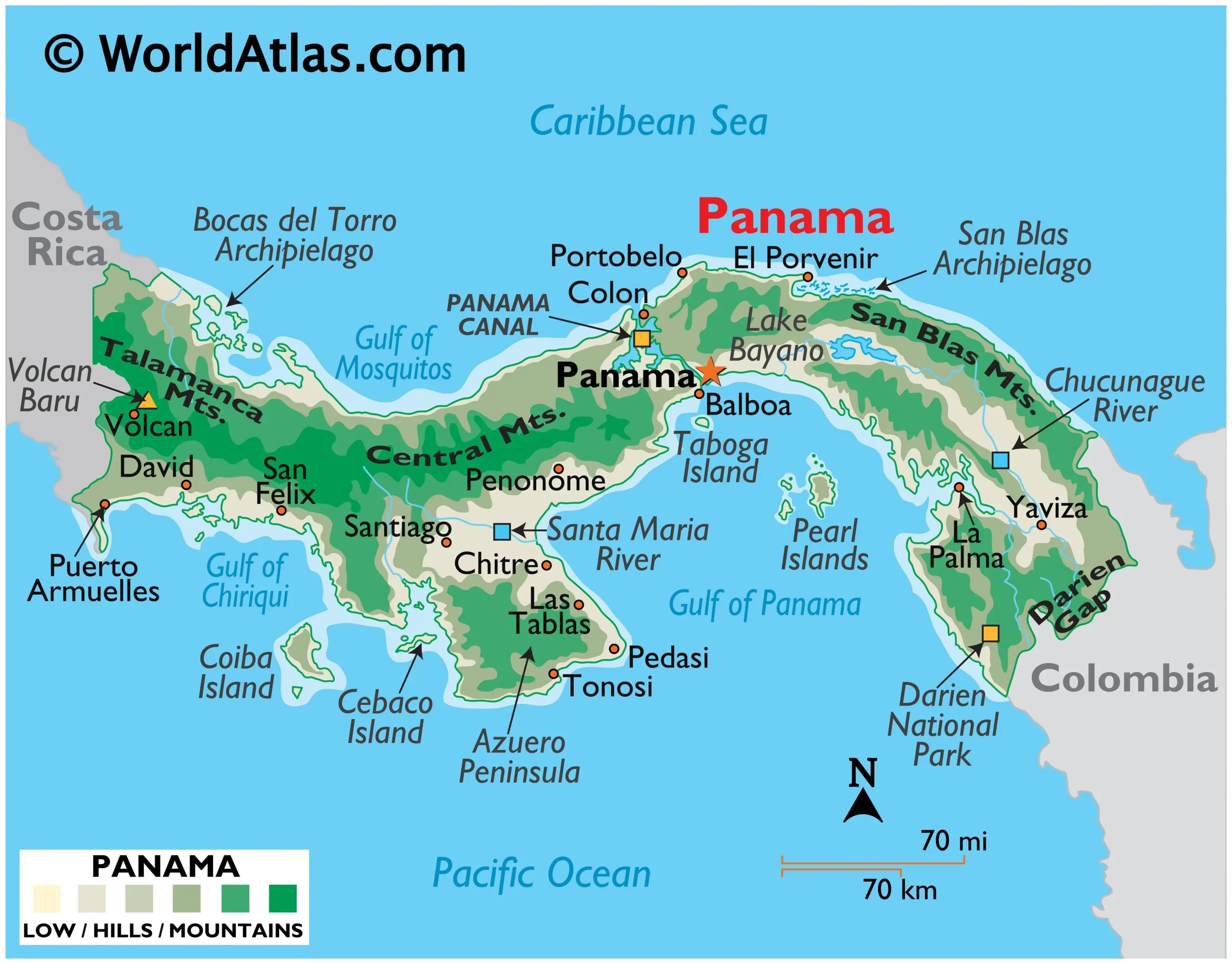 Panama: Coğrafyası, Nüfusu ve Şehirleri Hakkında Bilgi