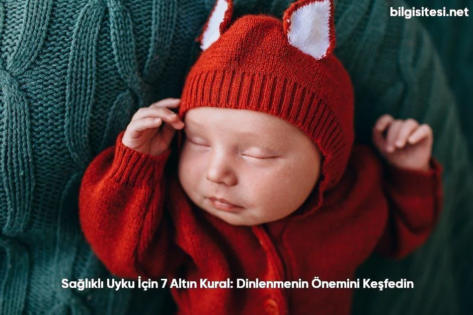 Sağlıklı Uyku İçin Altın Kurallar
