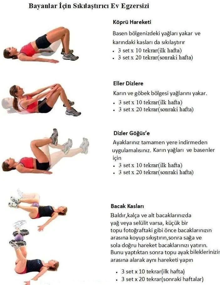 Evde Yapabileceğiniz Etkili Egzersiz Programları