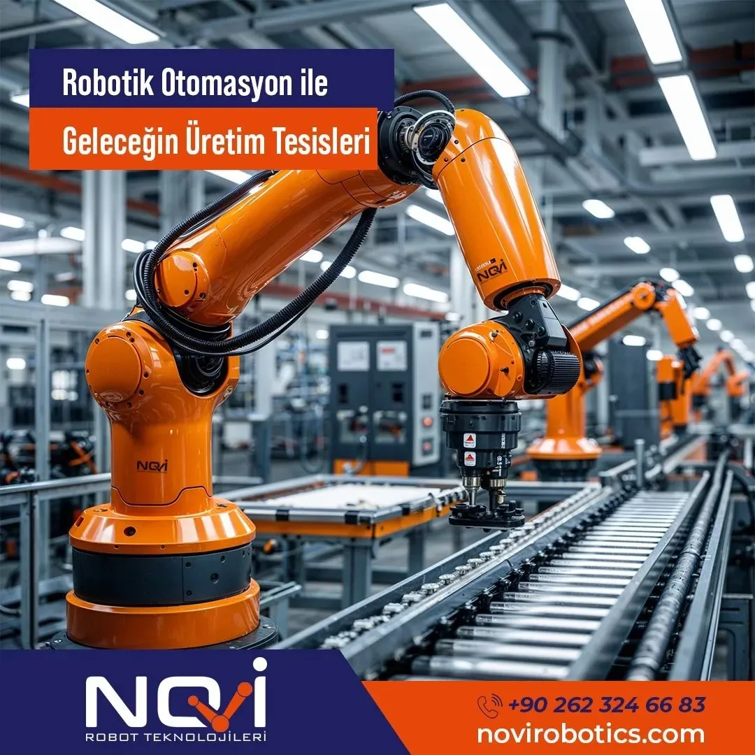 Endüstride Robotik Devrim: Verimlilik ve Güvenlik Teknoloji