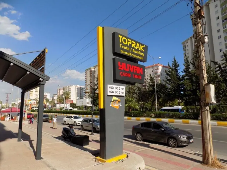Antalya reklam tabela tipleri: LED, panel ve daha fazlası
