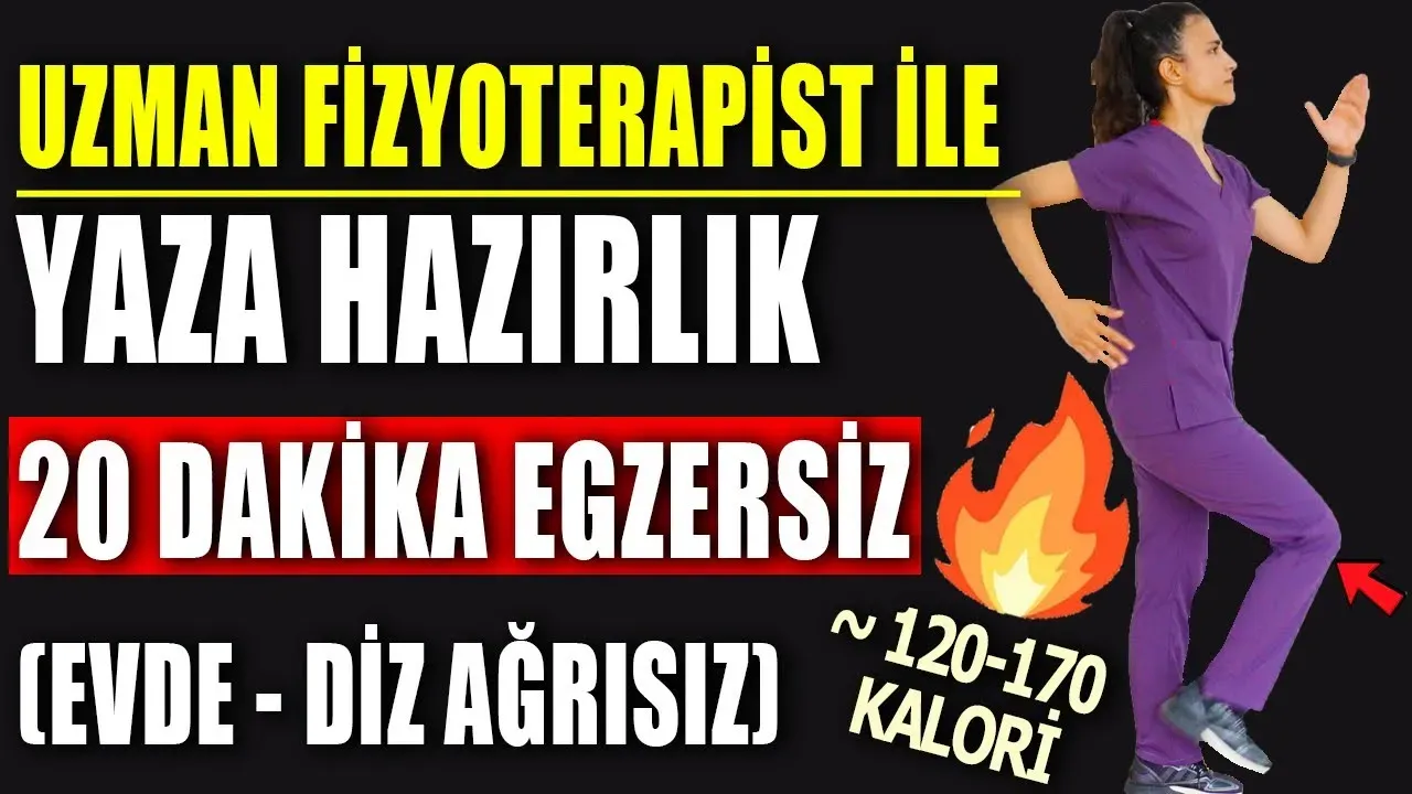 20 Dakikalık Evde Egzersiz Programı ile Sağlıklı Vücut