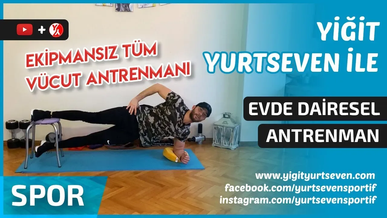 evde spor ekipmansız antrenmanlar: Forma Girin Hızla