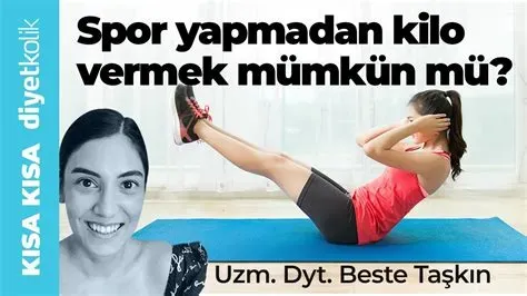 Spor ile kilo verme: Dengeli yaklaşım ve gerçekçi hedefler