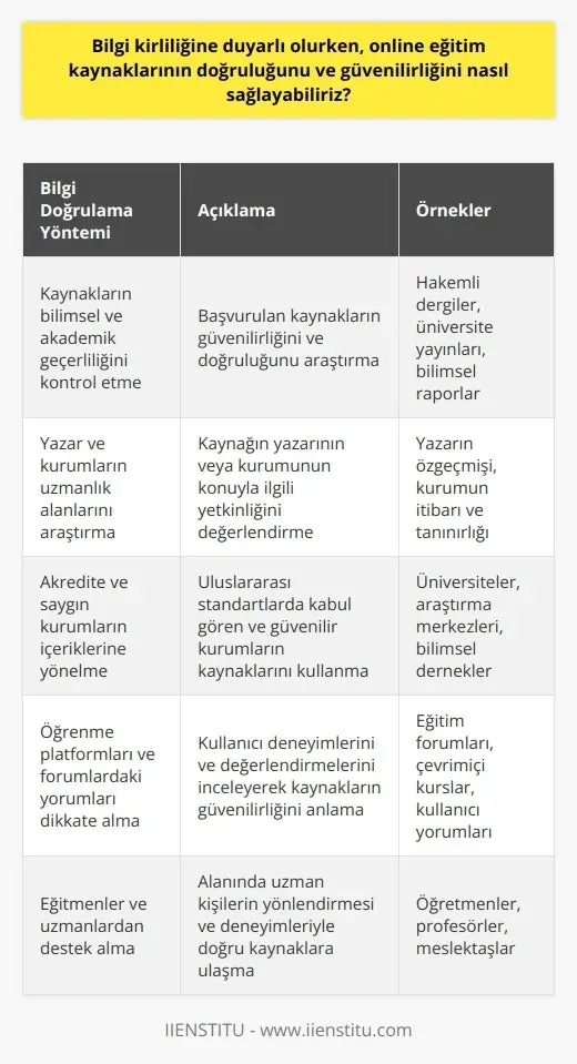 Eğitim için başarılı kaynaklar: En iyi online kurslar