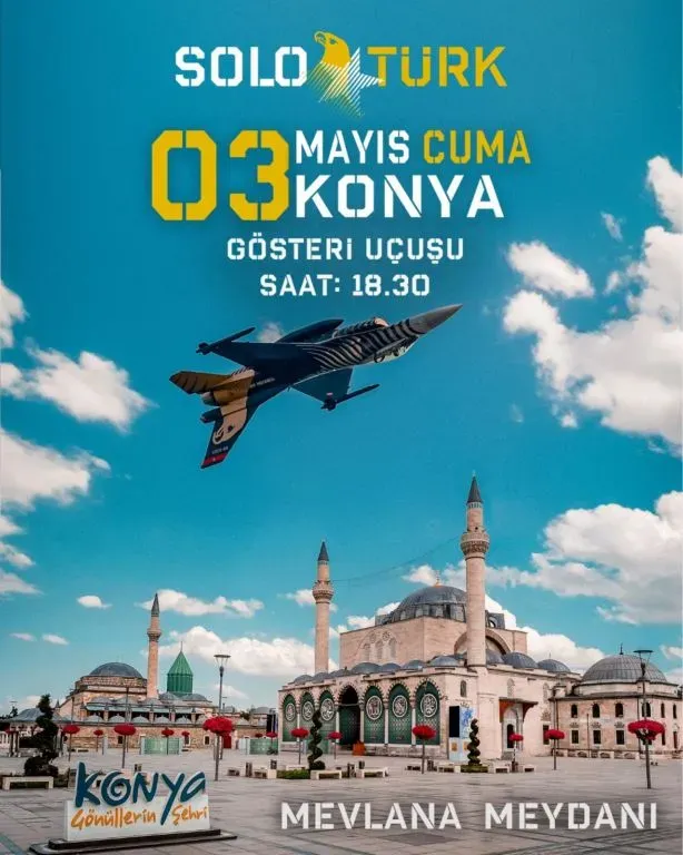SOLOTÜRK Gösteri Uçuşu KKTC’de 1-4 Mayıs’ta Yapılacak