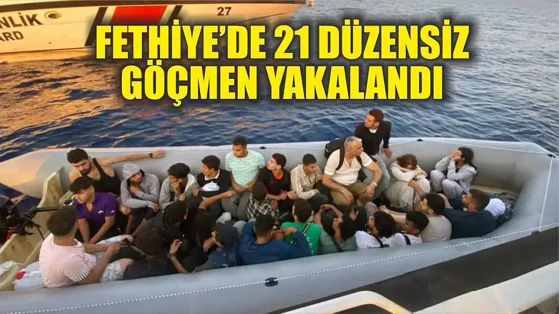Fethiye Düzensiz Göçmen: 36 Kişi Yakalandı