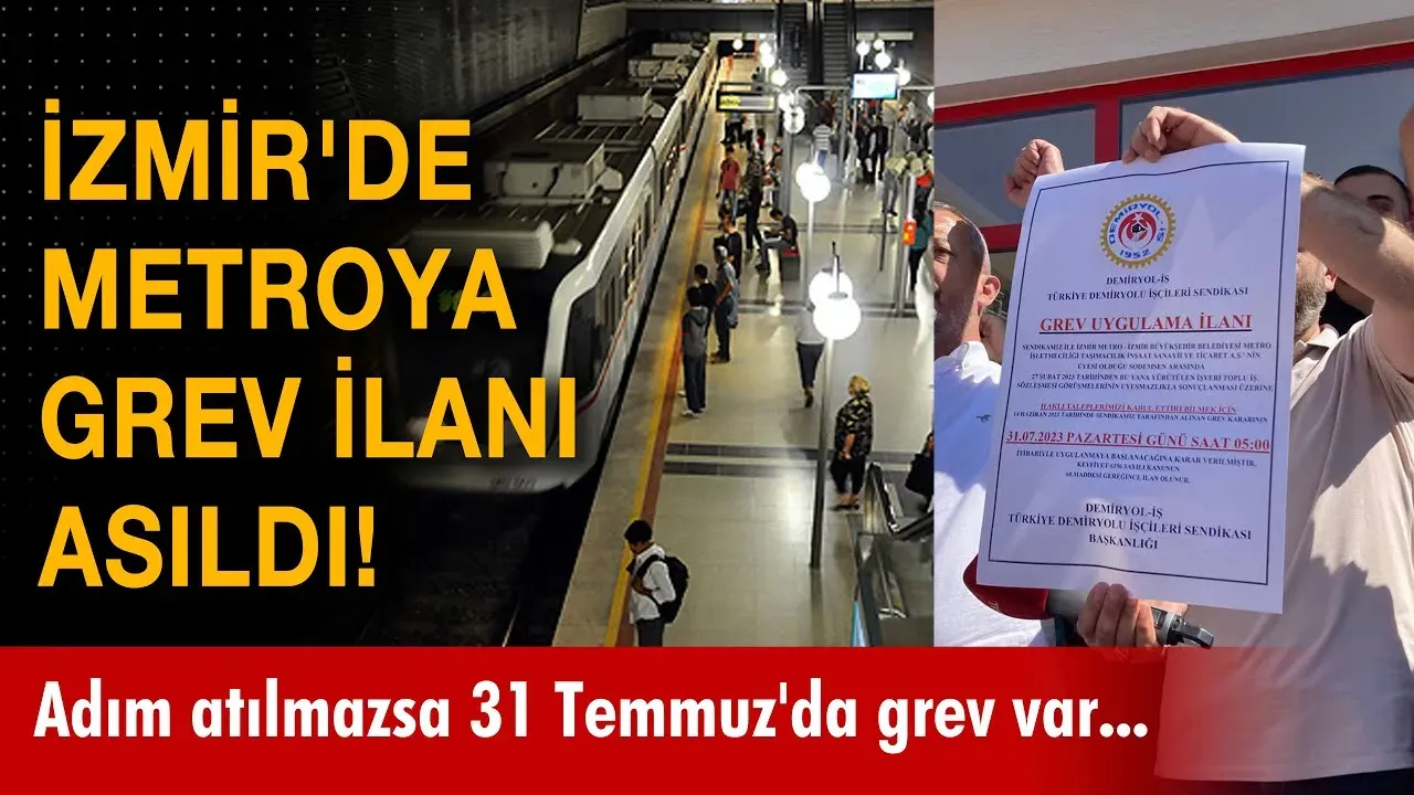 İzmir Grev: 23 Bin İşçi Toplu İş Sözleşmesi İçin Grevde