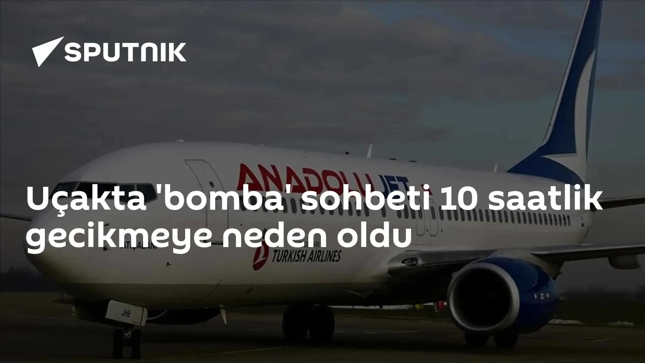 Uçakta Bomba Sohbeti: 3 Gözaltı Oldu