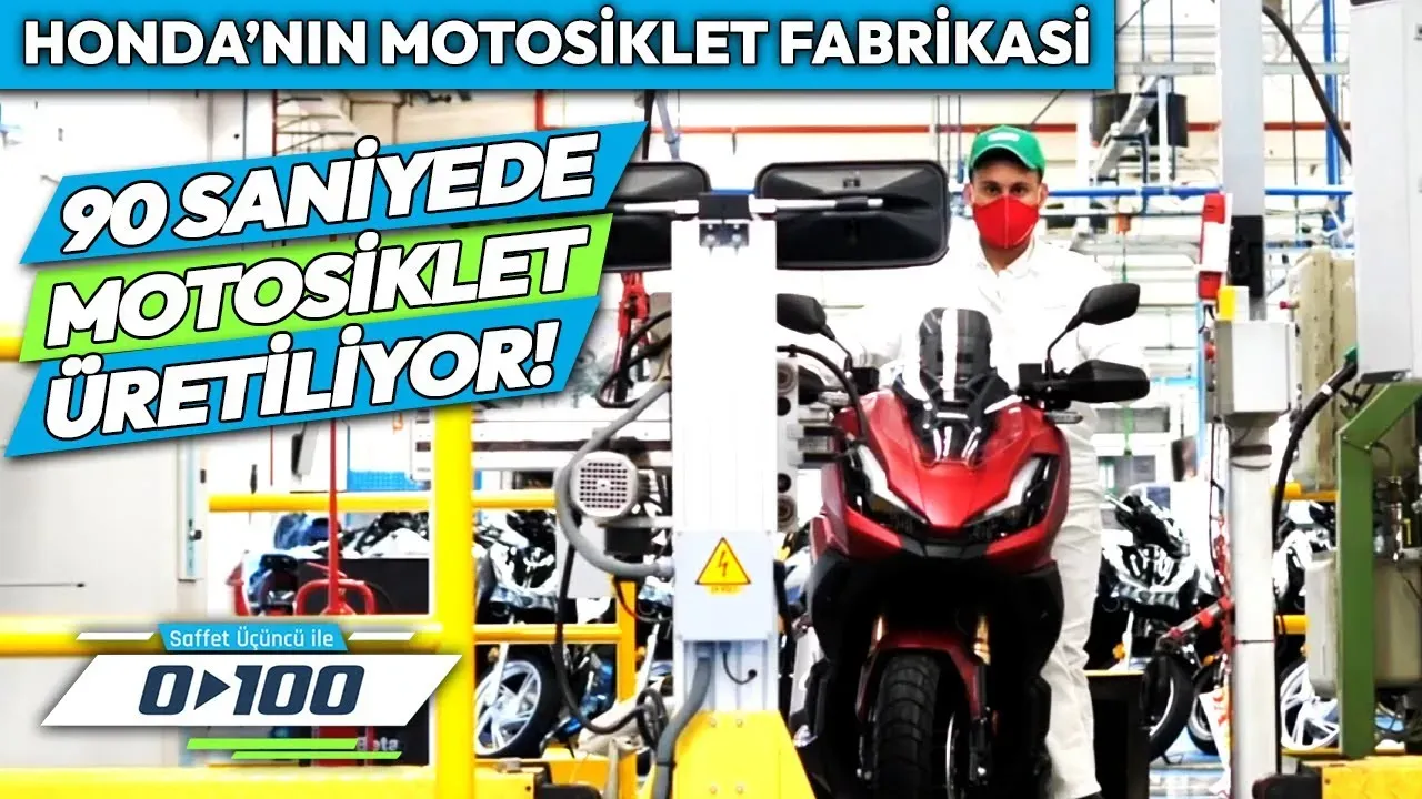 Honda Türkiye Motosiklet Fabrikası Aliağa'da Kuruluyor