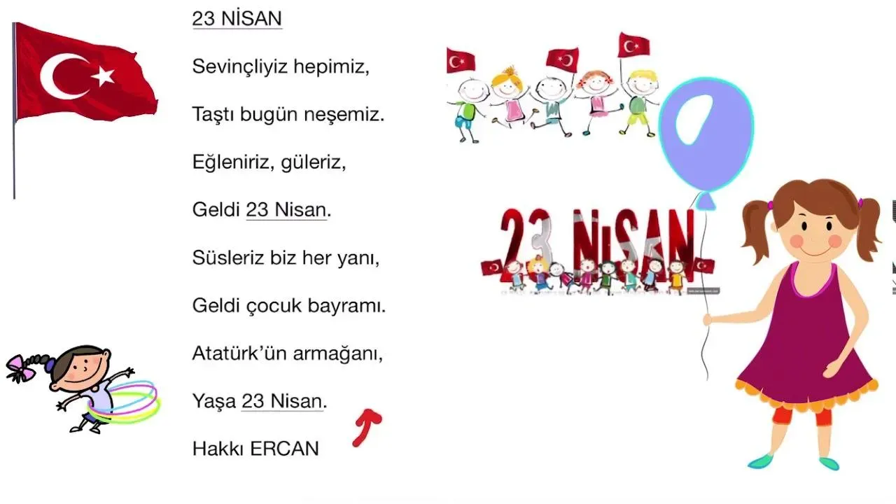 23 Nisan Şiirleri: 2025’e Özel Olarak Hazırlanmış