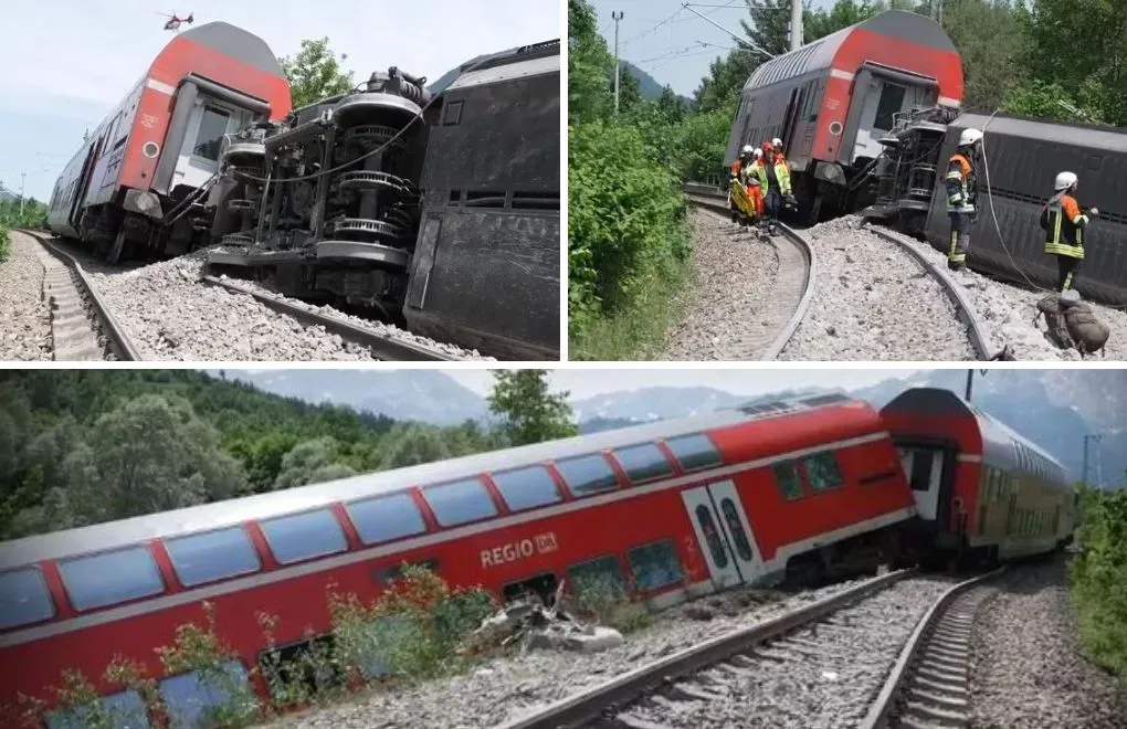 Almanya Tren Kazası: 3 Ölü, 34 Yaralı