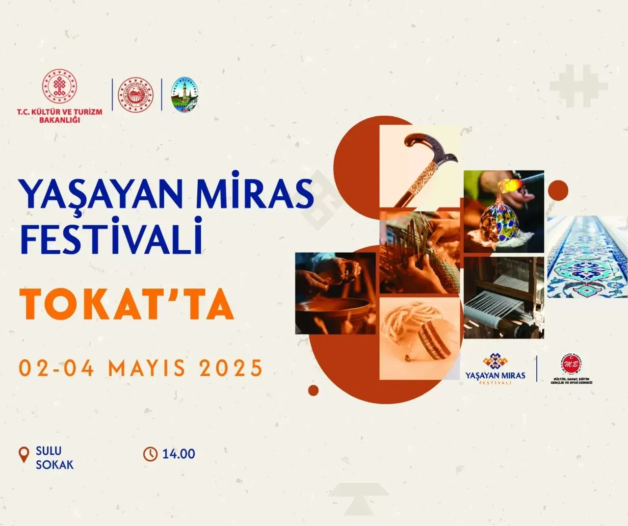 Tokat Yaşayan Miras Festivali 2025'te Başlıyor