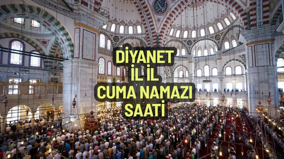 Cuma Namazı Saatleri: 2025 İstanbuldaki Vakitler
