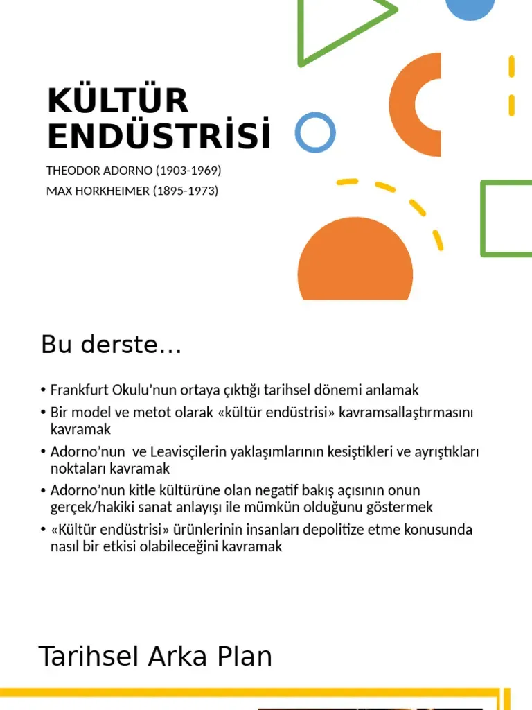 Kültür Endüstrisi: Medya, Popüler Kültür ve Ekonomi Analizi