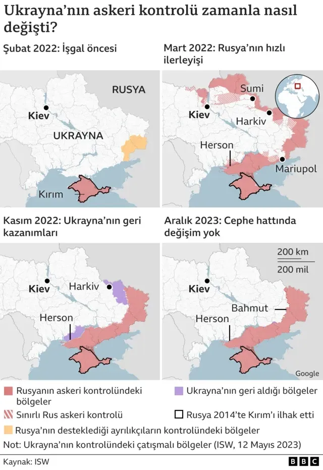 Ukrayna'ya Rusya Saldırıları: 22 Sivil Hayatını Kaybetti