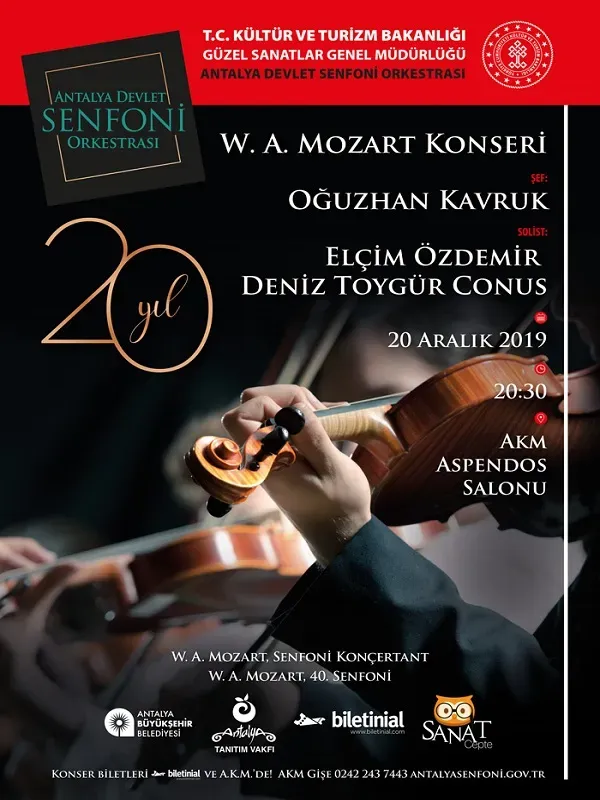 Antalya Devlet Senfoni Orkestrası ile Unutulmaz Konser