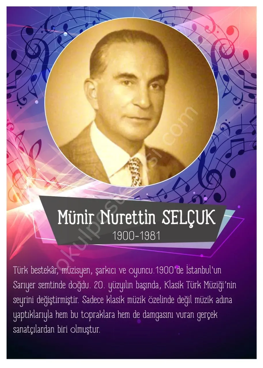 Münir Nurettin Selçuk: Türk Müziğinin Efsanevi İsimleri