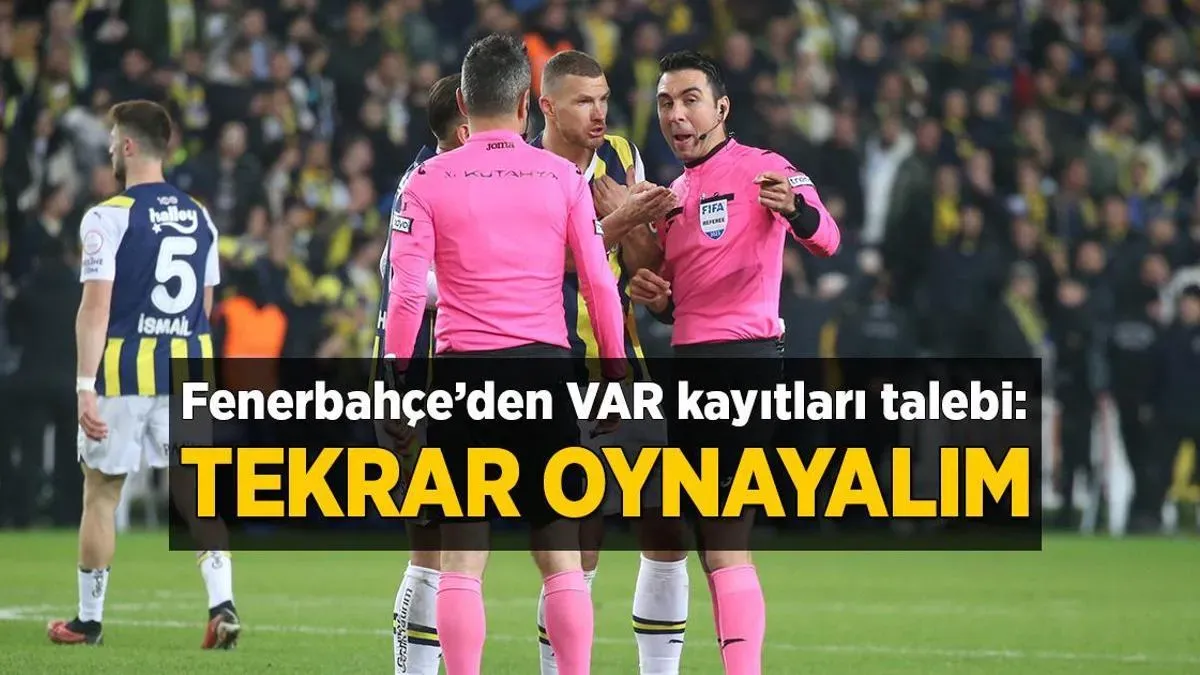 Fenerbahçe VAR talebi ile TFF’ye başvurdu