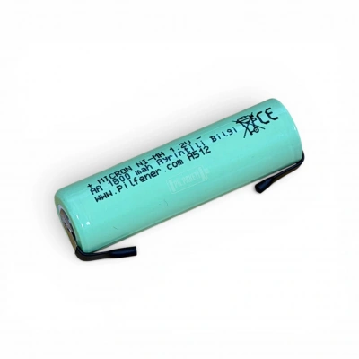 Micron - AA Boy 1.2 Volt 1800 mAh Ni-Mh Şarjlı Pil - Puntalı