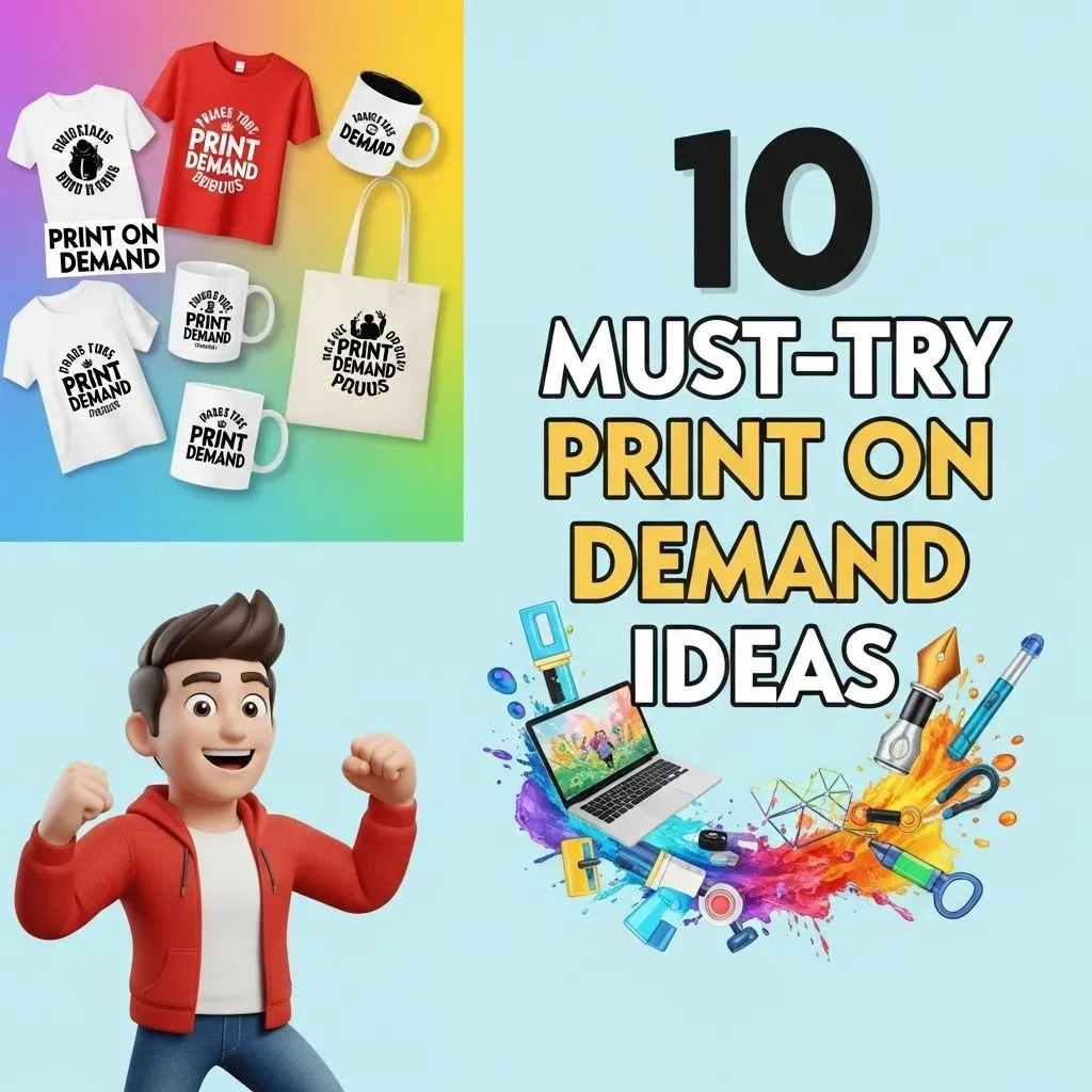 Print on Demand Ideas: From T-Shirts to Home Decor and More