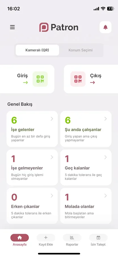 PDKS yazılımı ile mobil giriş: Sahada hızlı takip ve güvenlik