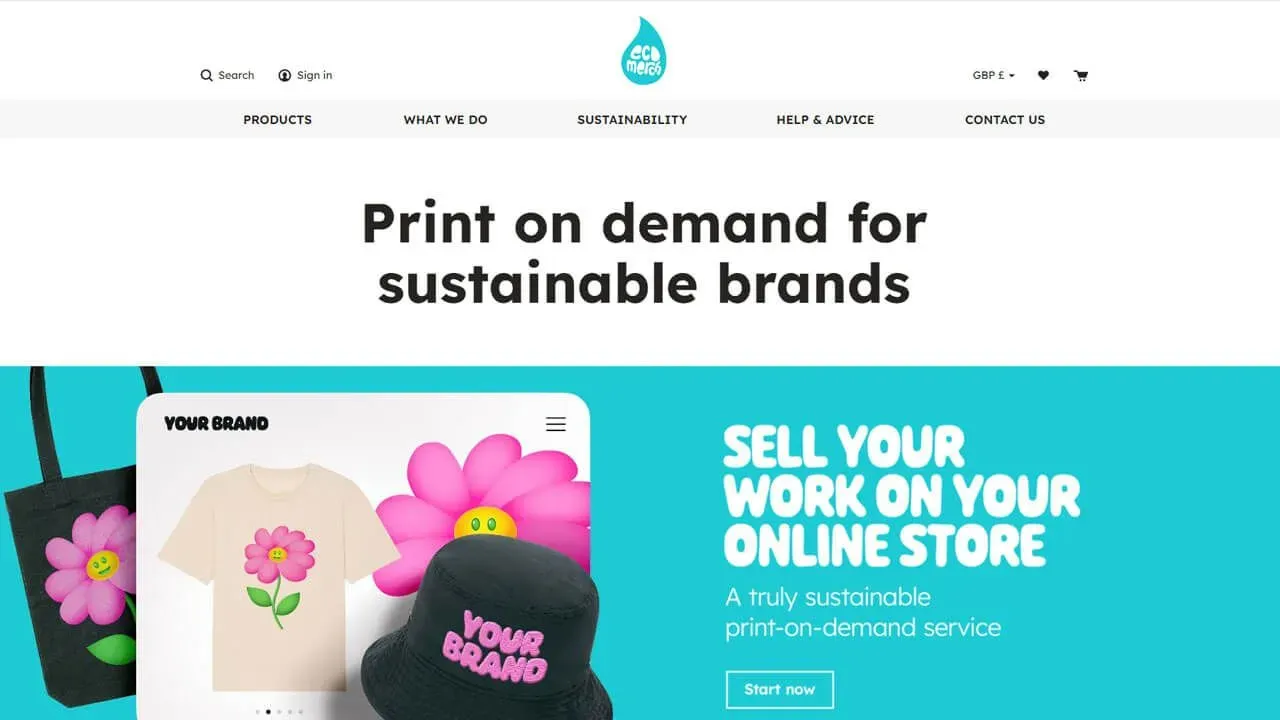 Eco-Friendly Print on Demand: Sustainable Brand Practices