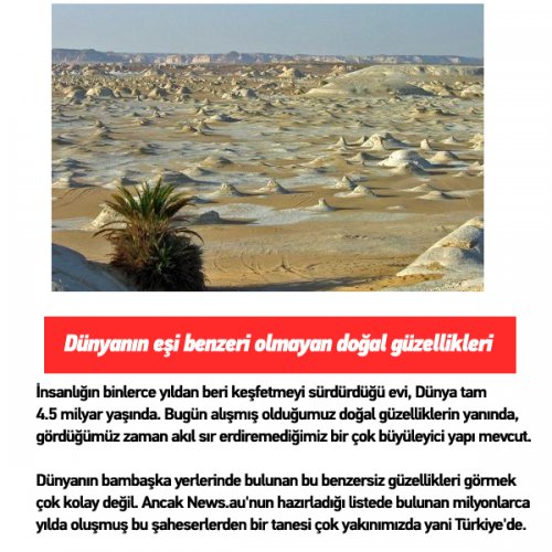 Dünyanın En Güzel Doğa Harikaları