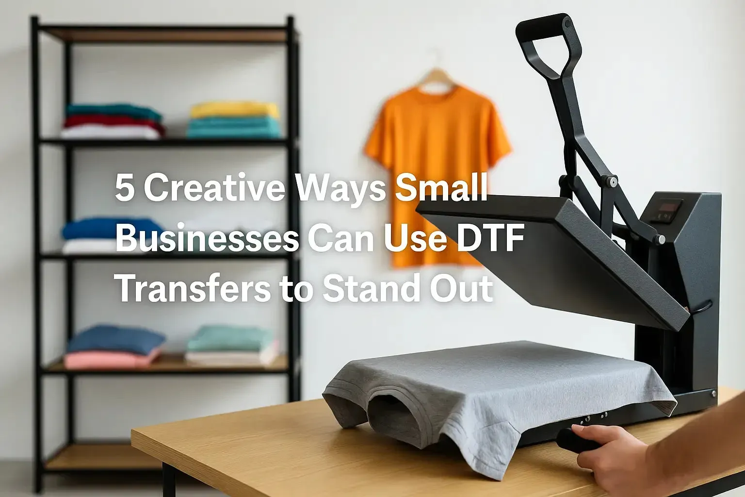 DTF transfers for small businesses: Budget, materials
