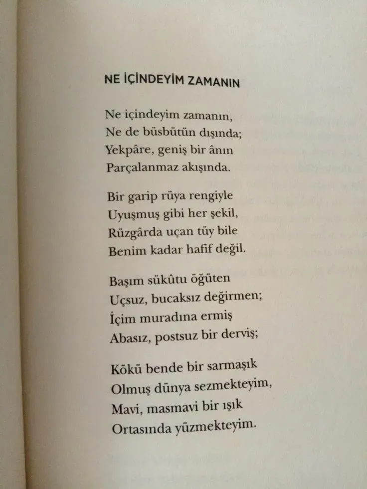 Türk yazarlar ve şairlerden ilham verici seçkiler: eserler