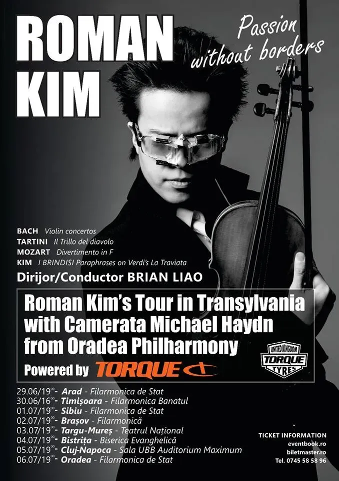 Roman Kim Konseri: Antalya'nın Müzik Gecesi 18 Nisan'da