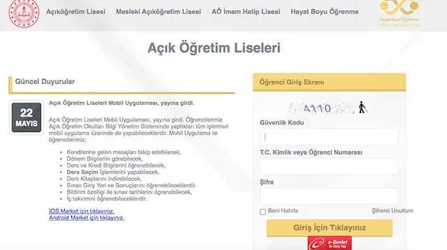 AÖL Sınav Sonuçları: Sorgulama Ekranı ile Erişin