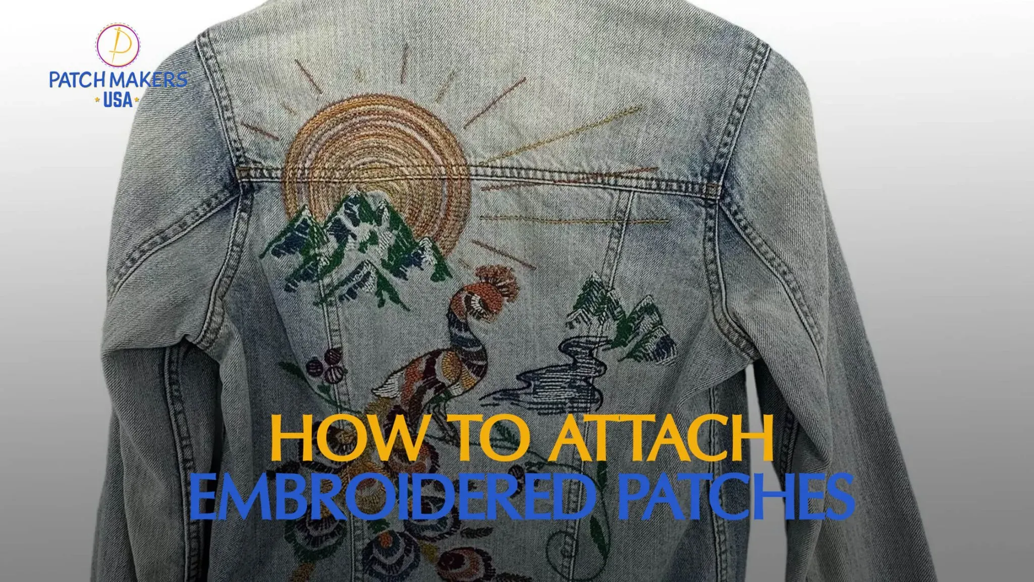How to Apply Embroidered Patches: Iron-On & Sewing Tips
