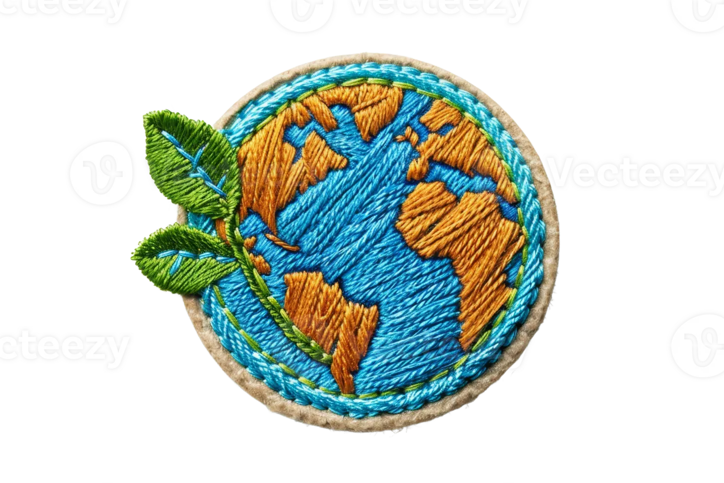 Sustainable embroidered patches: Materials and practices