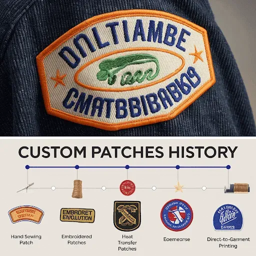 History of patches: from military medals to modern fashion
