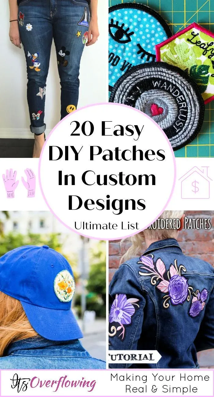DIY patches: Sew, iron-on, and embroider like a pro