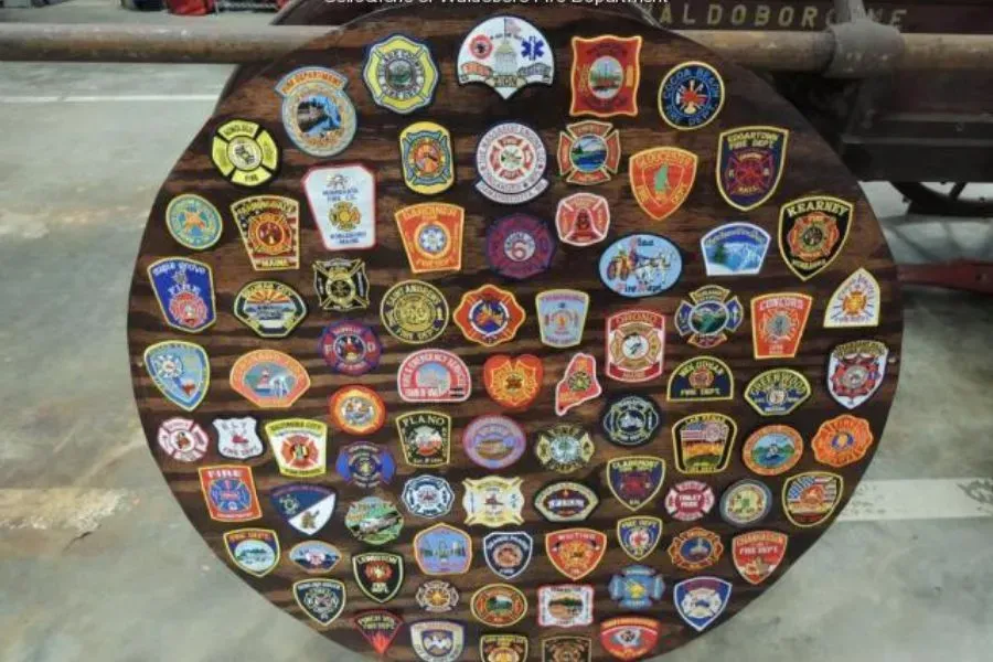 Patch collecting: Building a library of embroidered patches