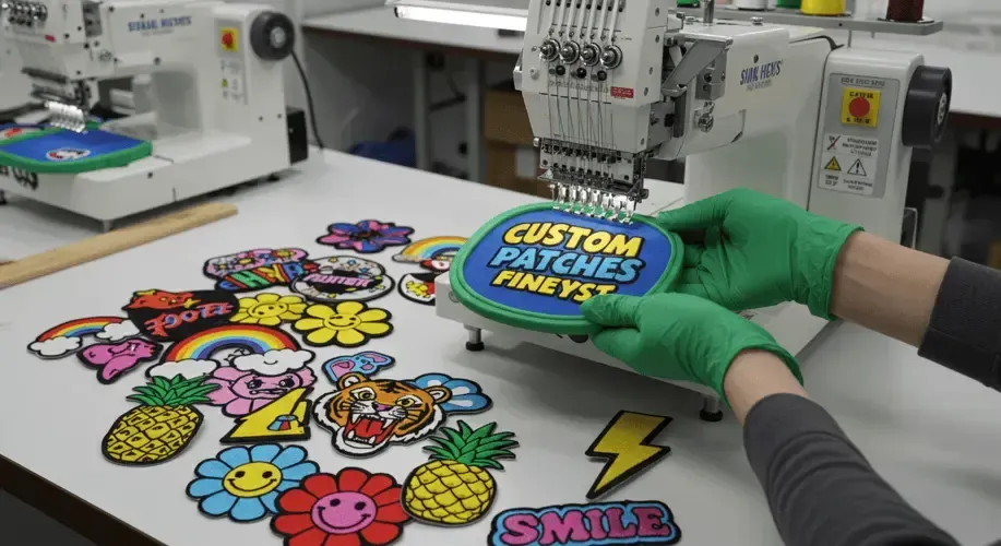 Custom patch production process: From idea to final patch