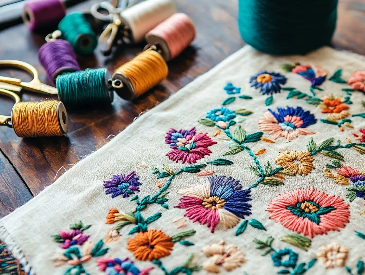 Fabrics and Threads for Embroidery: A Practical Guide