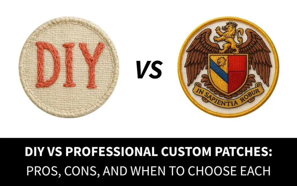 DIY vs Professional Custom Patches: Pros, Cons, Costs Guide