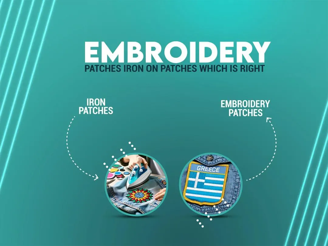 Embroidered Patches vs Iron-On Patches: Which Is Best
