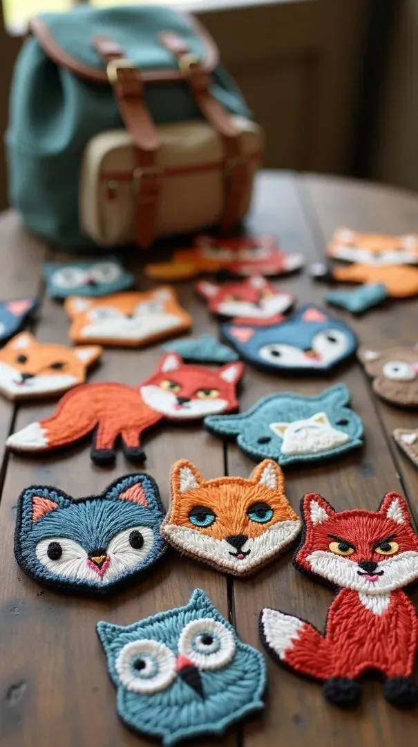 Creative Embroidered Patches Ideas for DIY Fashion Trends