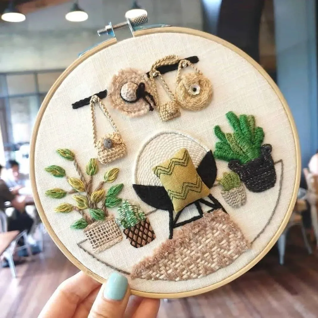 Creative Embroidery Patterns for Home Reproduction