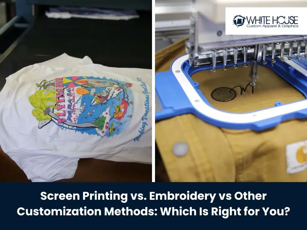 Printing vs Embroidery: Elevate Custom Shirts with Style